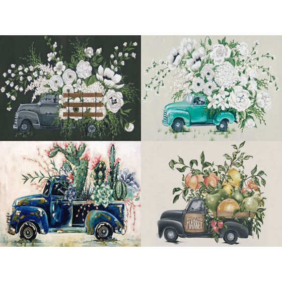 ID:326 - 鑽石繪畫，DIY跨縫繡花繪畫臥室客廳裝飾繪畫裝滿了鑽石水晶套件30-40