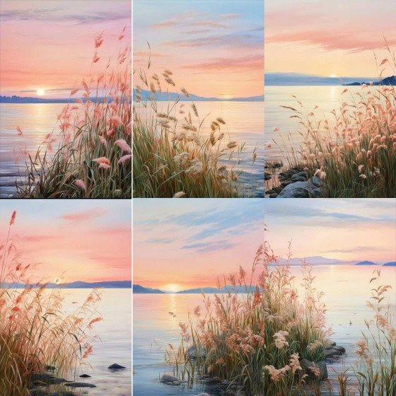 ID:411 - DIY鑽石繪畫充滿鑽石美麗的風景客廳陽台裝飾繪畫懸掛跨境製造商直接供應批發